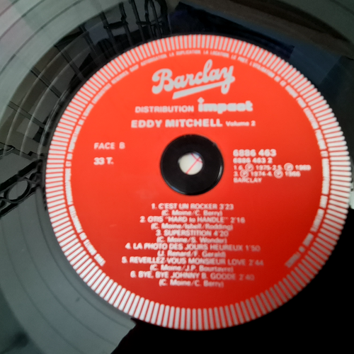 LP vinyle 33t Eddy Mitchell – Eddy Mitchell Volume 2 - Foto 3 di 5