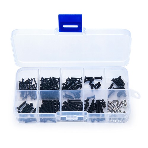Universal DIY Screws Box Kit (206Pcs) For 1/18 TRAXXAS TRX-4M Mini Crawler Car - Picture 5 of 7