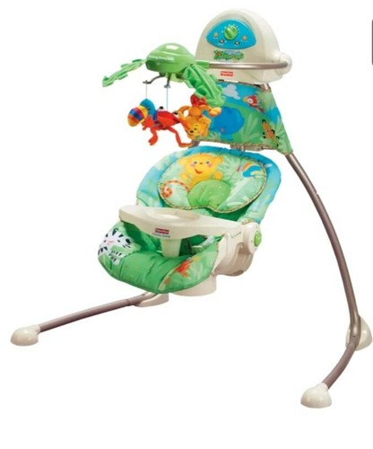 FISHER PRICE RAINFOREST CRADLE BABY SWING REPLACEMENT SEAT TRAY - Picture 2 of 5