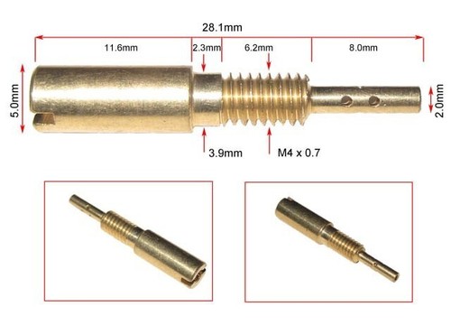 YFB250 Timberwolf YFB 250 92-01 Basic Stage Jet Kit ATV Carb Pilot-20 Main-85mb - Bild 3 von 4