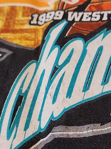 Vintage San Antonio Spurs Tee 2XL 1999 Champions NBA Logo 7 Sports Basketball - Picture 11 of 17