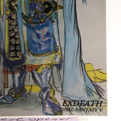 EXDEATH 176 FINAL FANTASY Art Museum Card 1st Edition Yoshitaka