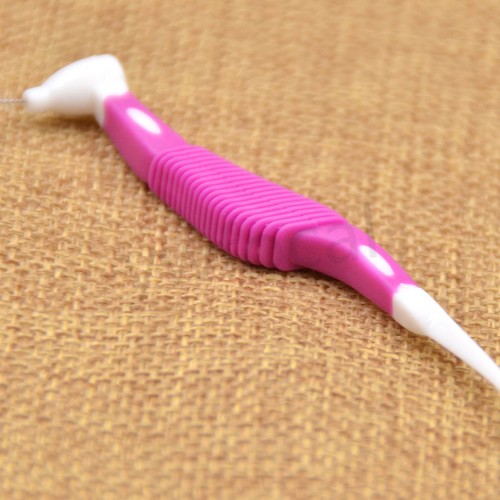 8 piezas Cepillo Interdental Plástico Cuidado Oral Dental Elige Dientes Saludable 0,8 mm Nuevo - Imagen 6 de 6