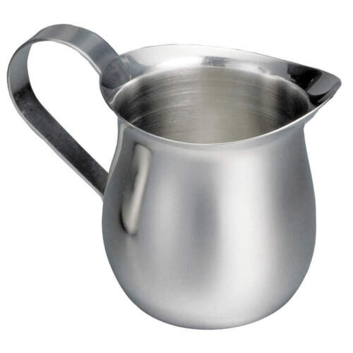 TABLECRAFT PRODUCTS COMPANY 2303 Bell Creamer Server,3 oz,Steel,PK12 6EZC4