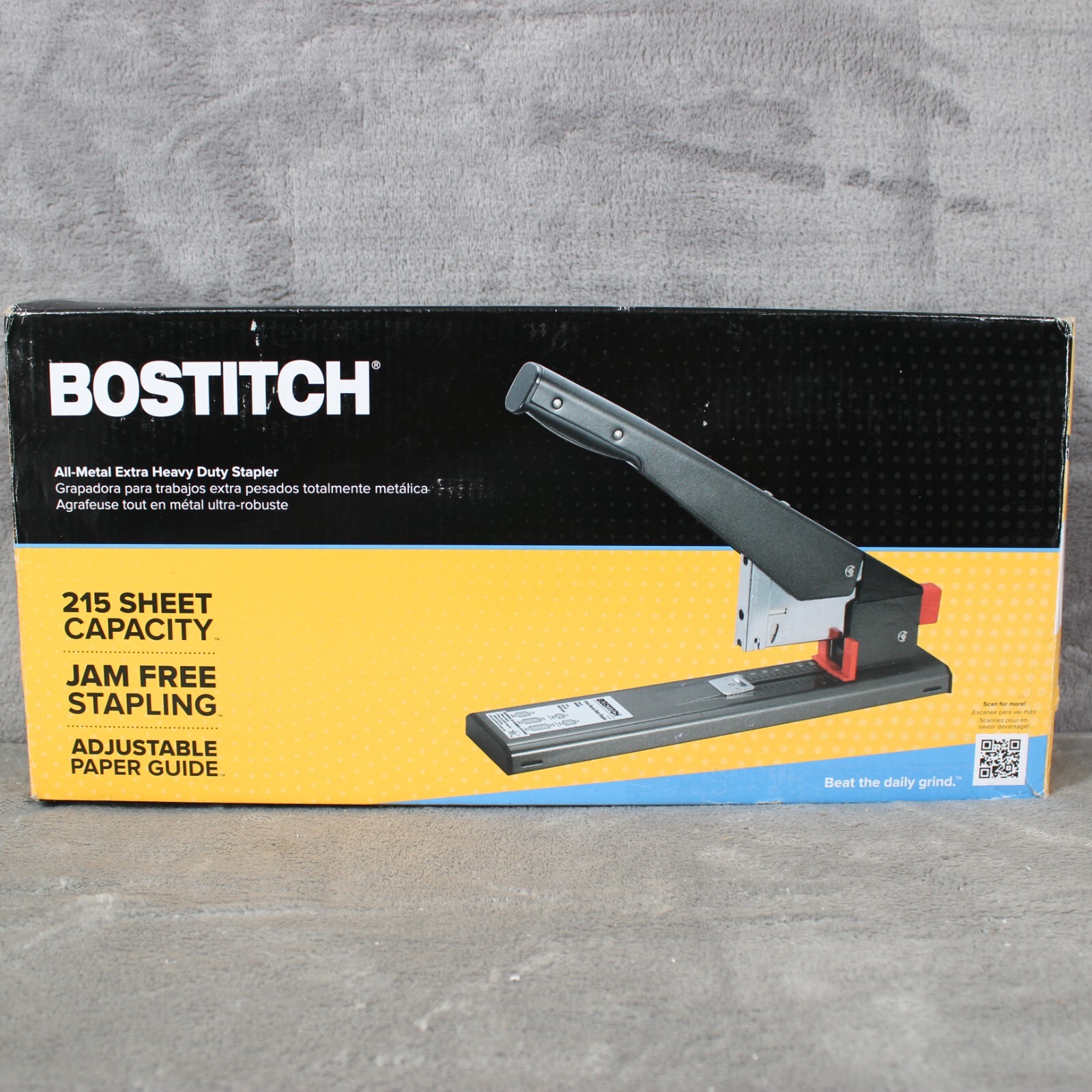 NEW Bostitch 00540 215Sheet Extra HeavyDuty Stapler Home Office Taxes