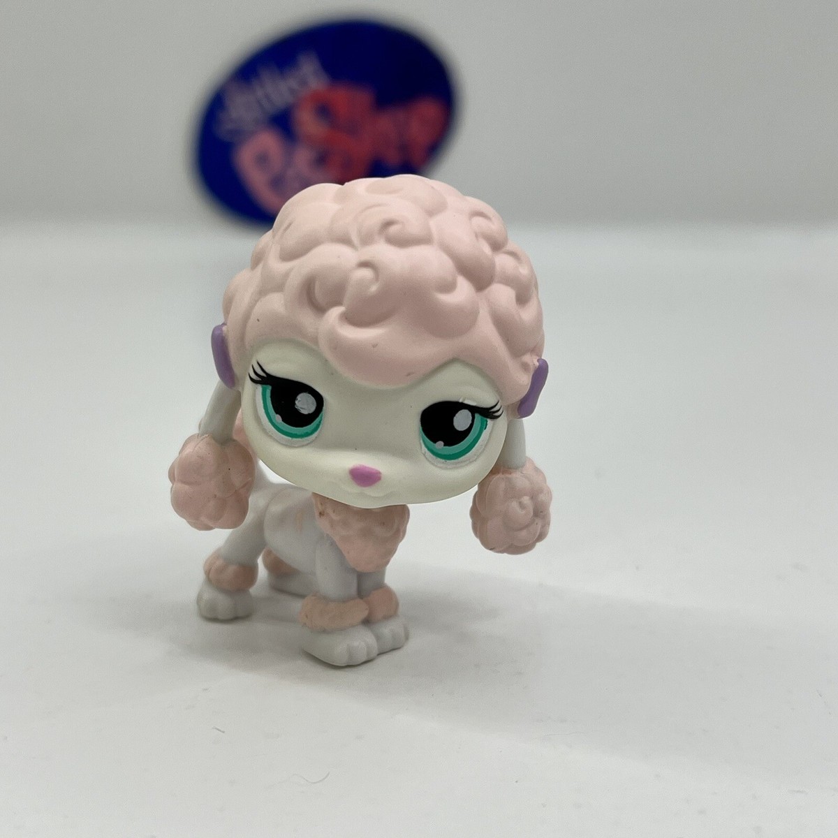 POODLE DOG #152 - Authentic Littlest Pet Shop - Hasbro LPS