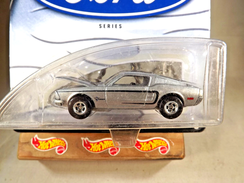 2002 Hot Wheels 100% Ford Series 4/4 '67 MUSTANG Silver w/Real Riders Pfd Sp - Picture 2 of 6