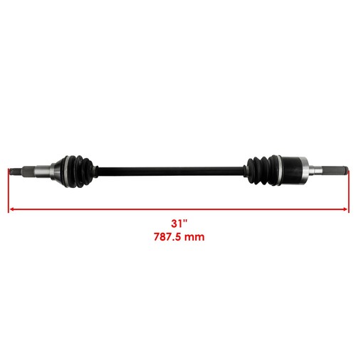 Front Left And Right CV Joint Axles for Can-Am Maverick 1000R 4X4 EFI 2014-2018 - Picture 4 of 7