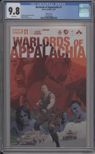 WARLORDS OF APPALACHIA #1 – CGC 9.8 NM/M – MINI-SERIES – RED SAMMELIN VARIANT