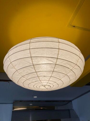 Isamu Noguchi AKARI 70EN Pendant Lamp Authentic Japanese Washi Light Shade Frame - Picture 4 of 17