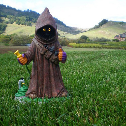 Star Wars Jawa Ornaments Lawn Garden Yard Decor Resin Sculpture Mini Figurine - Picture 6 of 16