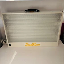 SunBox SunRay Light Box Light Therapy WORKS GREAT! Seasonal Depression SAD