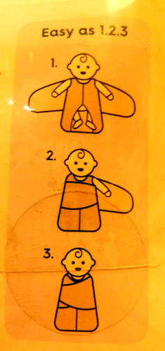 Halo~Sleep Sack Swaddle Blue 3-6 Months  23"-26"  13-18 lbs.  NEW!! - Picture 20 of 24