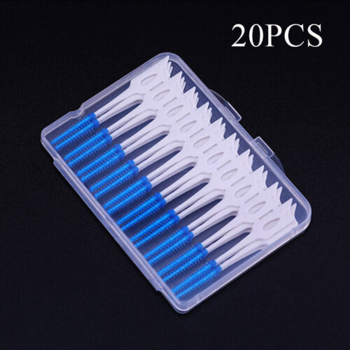 Brosses Interdentaires Pour Soins Bucco-Dentaires 20/40 Pièces Fil Dentaire ~ - Photo 17/20