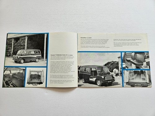 BEDFORD CA VAN MARTIN WALTER MINIBUS CAMPER SALES BROCHURE 1968 - Picture 3 of 7
