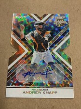 2016 Panini Elite Giants Andrew Knapp GOLD Status Die Cut Autograph S/P   1/1