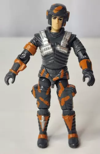 Vintage 1987 G.I. Joe Blocker V1 Action Figure Battle Force 2000 Hasbro 3.75"