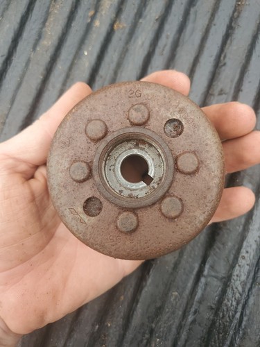 1989-95 SUZUKI RM125 OEM MAGNETO GENERATOR FLYWHEEL Rotor Ahrma MX 32102-43D0