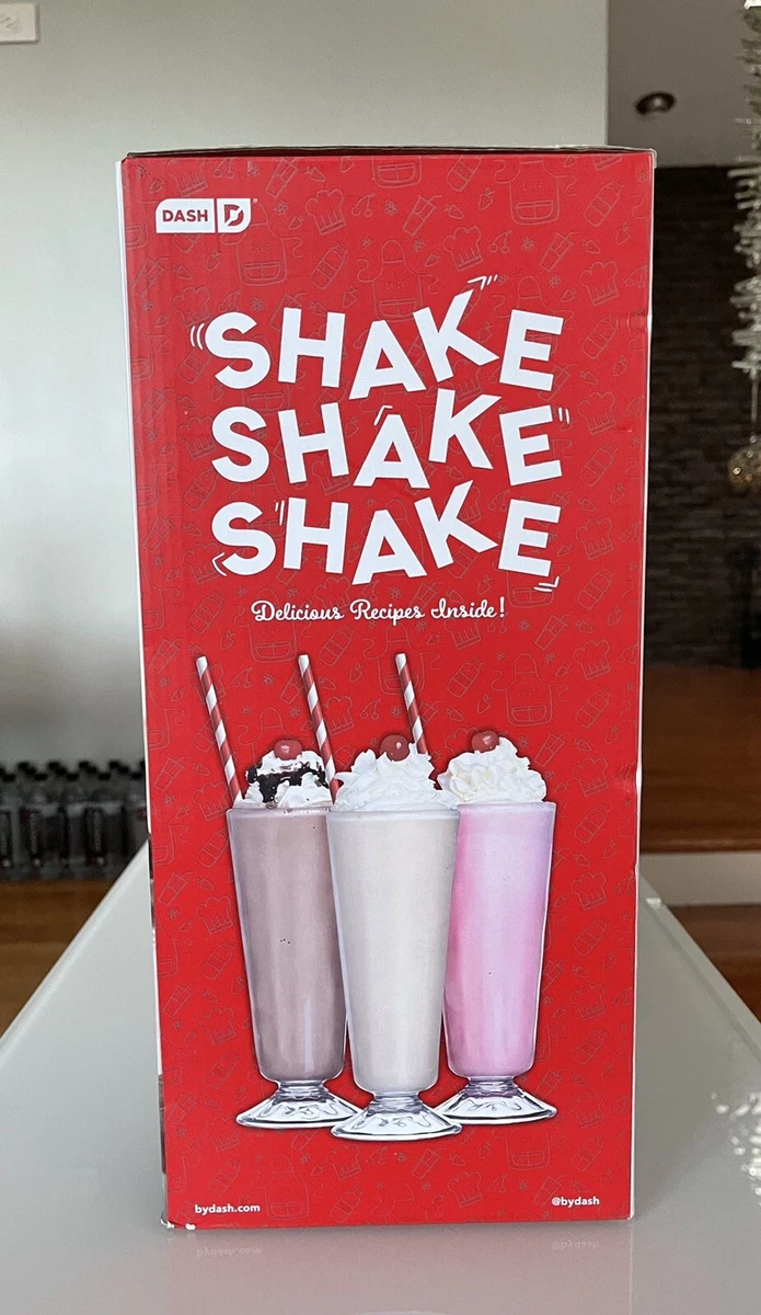 NIB Dash Retro Stainless Steel Milkshake Maker for Malts Aqua