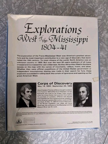 Terrell Publishing 500 Piece Explorations West of the Mississippi Jigsaw Puzzle - Picture 5 of 14