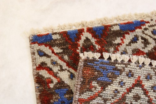 2'0" x 3'0" ft. Kashmir Ocean Breeze Oriental Hand Knotted Wool Multicolor Rug - Picture 7 of 7