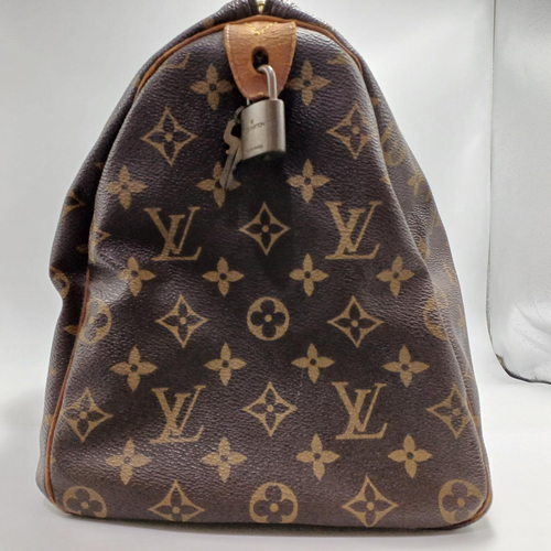 LOUIS VUITTON Speedy 35 M41524 Monogram Boston Handbag Vintage Authentic Bag