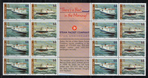 Isle of Man 1092-1095 MNH Steam Packet Co. Ships Transportation ZAYIX 1223L0014 - Picture 3 of 6