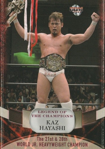 Kaz Hayashi 2011 BBM Legend of the Champions #77 - Picture 1 of 2