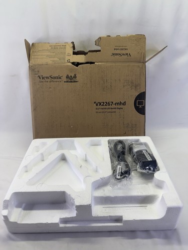 ViewSonic 1080p Gaming Monitor VX2267-MHD 22" with 100Hz, 1ms, FreeSync, HDMI - Picture 1 of 6