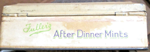 VINTAGE FULLER'S AFTER DINNER MINTS TIN 5 1/2" x 3 1/4" x 1 7/8", 4 OUNCES USED - Imagen 4 de 7