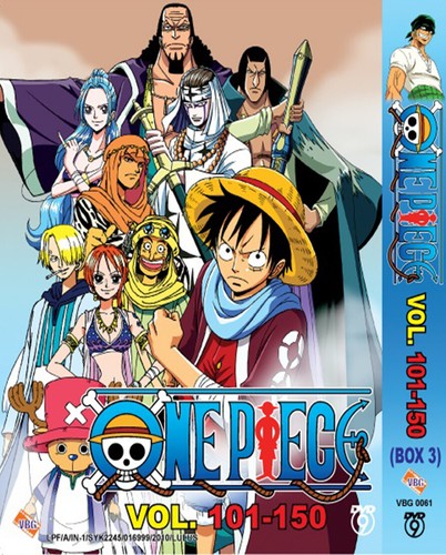 One Piece Anime Collection Box 3 Episode 101 150 Dvd Box Box 3 Ebay