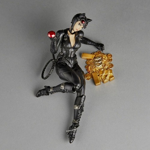 Figura de acción Kaiyodo REVOLVE 1/12 DC Batman Catwoman 6,2 pulgadas modelo de juguete en stock - Imagen 3 de 11