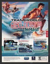 Transworld Surf: Next Wave 2000s Video Game Print Advertisement 2003