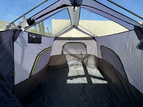 Core Equipment 10 Person Instant Cabin Tent 14x10x6.5ft. Gray/Green - Picture 9 of 12