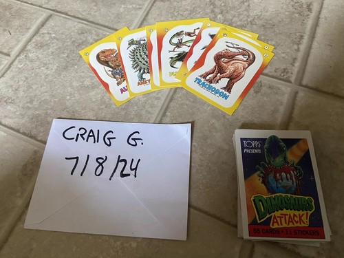 Vtg Raiders INDIANA T2 A-Team Nintendo Dinosaurs Bill & Ted Trading Cards TOPPS - Picture 4 of 15