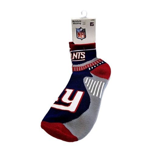 Calzini New York Giants Unisex Adulto NFL Taglia L Multicolore Nuovi con etichette - Foto 2 di 5