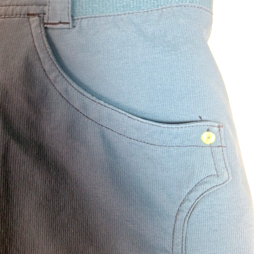 Title Nine Skirt Womens 2 Clamber Skort Teal Hiking Climbing Outdoor Zip Pockets - Picture 3 of 13