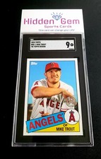 2020 Topps #85-1 Mike Trout 85' Retro 35th Anniversary-SGC (Pop 5)