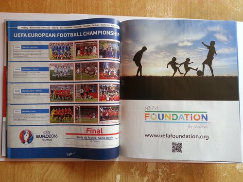 Panini FIFA EURO FRANCIA 2016 edición eslovena álbum de pegatinas vacías ¡COMO NUEVO!!!  - Imagen 5 de 6