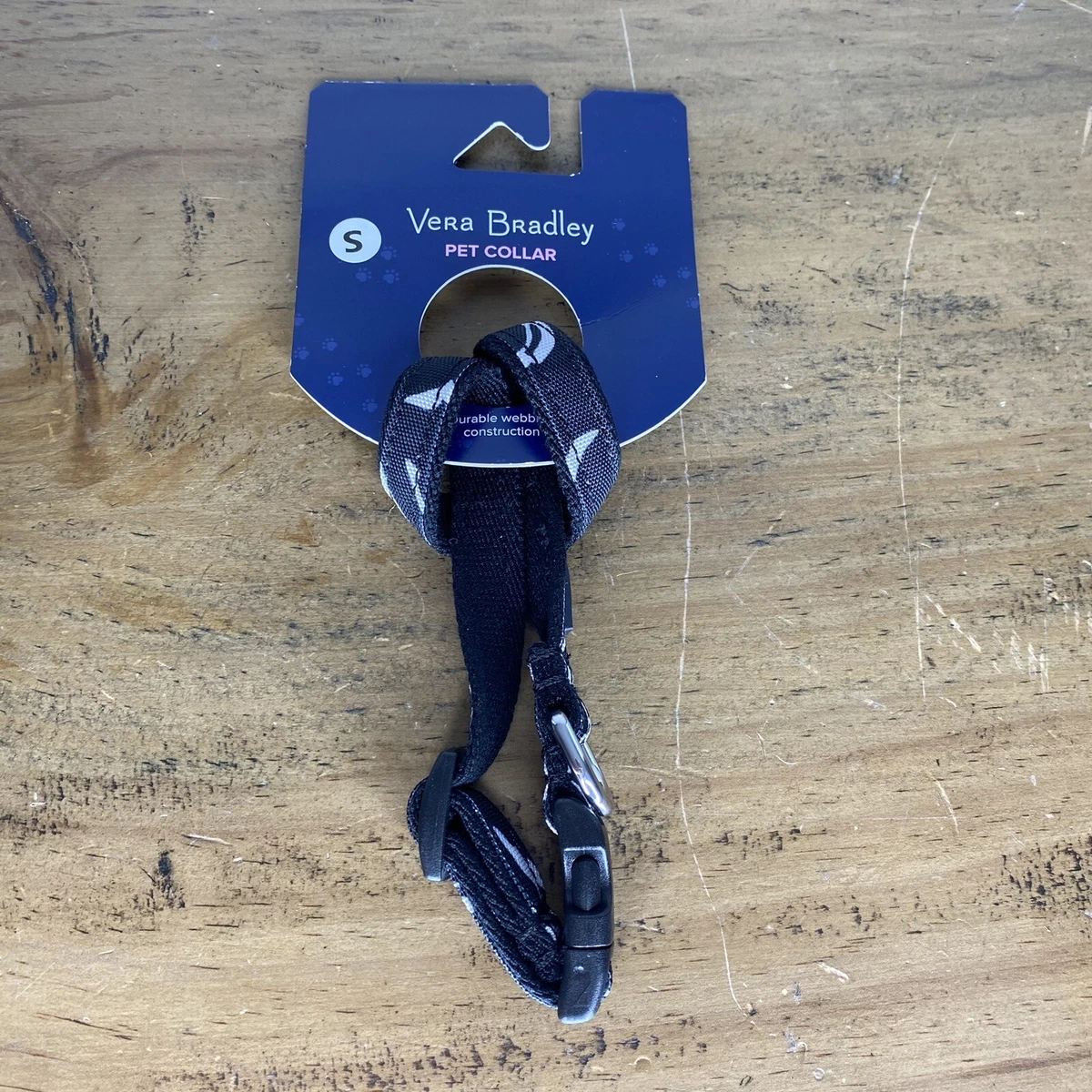 NEW Vera Bradley GLASS VINES Adjustable DOG Collar SMALL 16