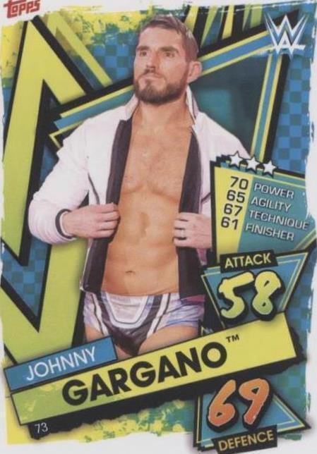 2021 Topps WWE Slam Attax - Johnny Gargano #73 - 1 of 1