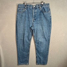 Everlane Womens 90s Cheeky Jean High-Rise Straight Leg Denim Blue Size 31 Crop