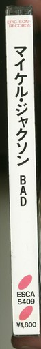 MICHAEL JACKSON Bad CD JAPAN 1991 PRESS ESCA-5409 Factory Sealed NEW s5501 - Picture 3 of 3