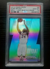 2013-14 Panini Prizm Brilliance Prizms Light Blue Die Cut #9 Kobe Bryant  PSA 10