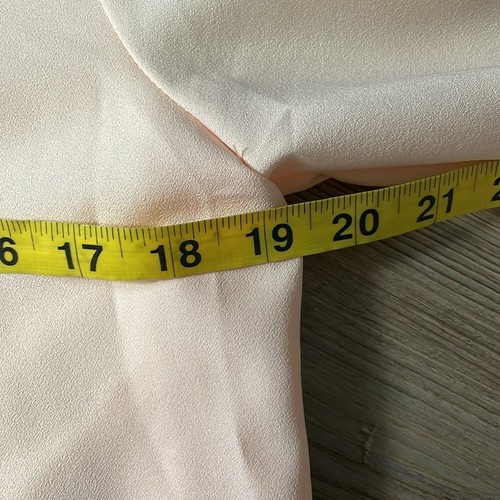 Bar III Women Shift Dress Bell Sleeved Ballet Pink Size L Lined Cocktail Flowy - Picture 8 of 13