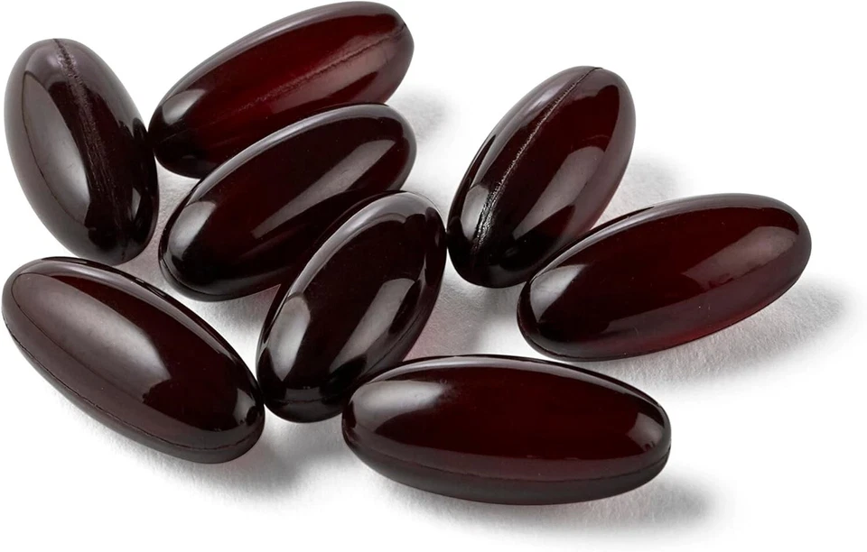 Aceite de pescado Megared + aceite de krill 900 mg suplemento Omega 3 con EPA y DHA, 60 cápsulas blandas Foto 4 de 4