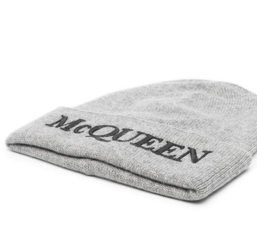 ALEXANDER McQUEEN LOGO GORRO CACHEMIR HECHO EN ITALIA 6631954201Q1460 - Imagen 3 de 4