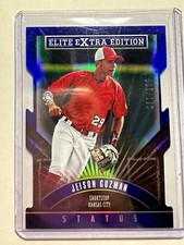 K60,270 - 2015 Elite Extra Edition Status Blue Die Cut #130 Jeison Guzman #/100
