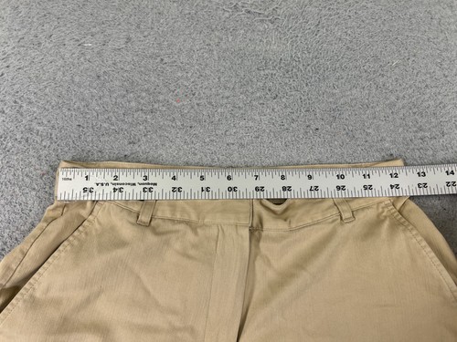 Tommy Bahama Shorts Womens 2 Beige 100% Silk Pockets Beach Vacation Travel - Picture 10 of 14