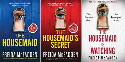 #ad HOUSEMAID SERIES 3 BOOK SET HOUSEMAID HOUSEMAID#x27;S SECRET HOUSEMAID IS WATCHING $17.90